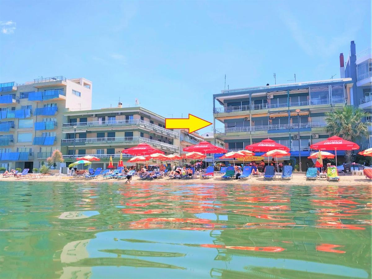 Niko'S Apartment - Beautiful Sea View Apartment ! Peraia  Ngoại thất bức ảnh